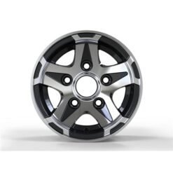 GG Trailer Black Polished 6x10 5x112 ET0