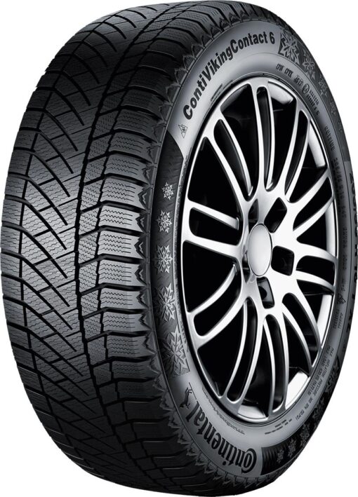 225/55R16 CONTINENTAL CONTIVIKINGCONTACT 6 95T RunFlat DOT18 Friction FEB72 3PMSF M+S