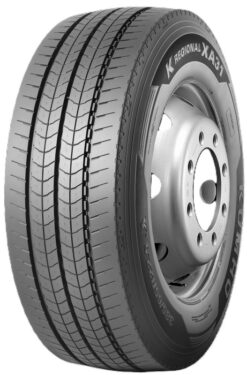 385/65R22.5 Kumho KXA31 164K M+S 3PMSF SteerAndTrailer REGIONAL BBA71