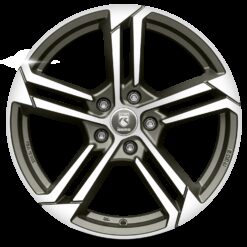 Reds Twist Graphite Matt Polished 7x17 5x114.3 ET32